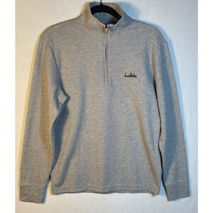 Vineyard Vines Pullover Mens S Gray Quarter 1/4 Zip Shep Shirt New York‎ City